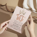 Search for pink rose gold blush sparkly drips invitations Princess