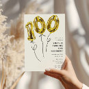 Search for 100 birthday invitations Modern