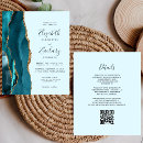 Search for turquoise gold wedding invitations Trendy