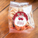 Search for red cherry stickers Cherry baby shower