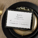 Search for white gold frame rsvp cards Elegant