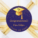 Search for graduation cap and tassel stickers High school