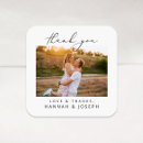 Search for love and thanks wedding stickers Modern