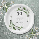 Search for 70th anniversary plates 70 years