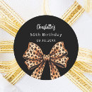 Search for leopard party stickers Bow