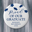 Search for blue graduation badges College