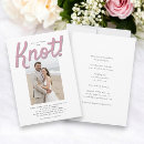 Search for tied the knot invitations Reception only