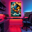 Search for cubistic posters Vibrant colours
