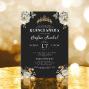 Search for black quinceanera invitations Mis quince quinceanera