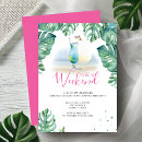 Search for miami hens party invitations Tropical