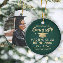 Search for green and gold graduation decor Congratulations graduate