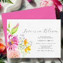 Search for love in bloom invitations Elegant