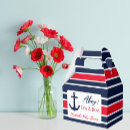 Search for nautical favour boxes Ahoy