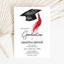 Search for hat graduation invitations High school