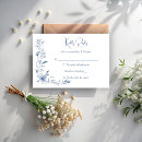 Search for dusty blue rsvp cards Floral