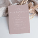 Search for vow renewal anniversary invitations Pink