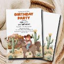 Search for horse birthday invitations Cactus