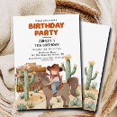 Search for horse birthday invitations Cactus