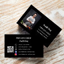 Search for slogan business cards Black white