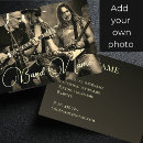 Search for band business cards Music