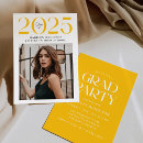 Search for yellow graduation invitations High school or college