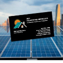 Search for solar panel business business cards Sun
