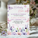 Search for butterfly garden birthday invitations Baby girl