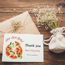 Search for pizza party thank you cards Pizza baby shower