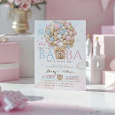 Search for pink blue balloon gender reveal invitations Bearly wait