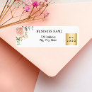 Search for artist return address labels Blush pink