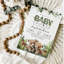 Search for twin bears invitations Watercolor