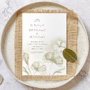 Search for olive green floral wedding invitations Watercolor