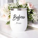 Search for bachelor drinkware Best man