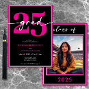 Search for black and white graduation invitations Simple