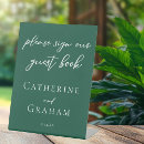 Search for emerald green wedding signs Minimalist