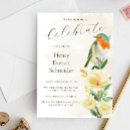 Search for bird memorial invitations In loving memory