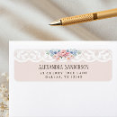 Search for antique lace return address labels Elegant