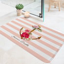 Search for nautical bath mats Pink
