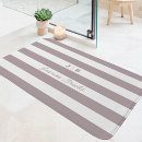 Search for lavender and white bath mats Stripes