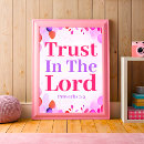 Search for trust in the lord posters Scripture