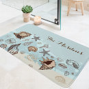 Search for beach bath mats Seashells