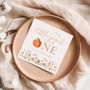Search for sweet as a peach napkins Peach first birthday