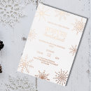 Search for pink winter wonderland invitations Rose gold