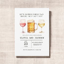 Search for beer and wine invitations Couples shower
