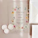 Search for simple wildflower wedding invitations Boho