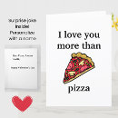 Search for pizza valentines day cards I love you