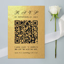 Search for gold foil rsvp cards Kindly reply