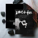 Search for white lettering save the dates Minimalist