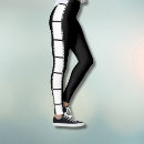 Search for black and white leggings Vintage