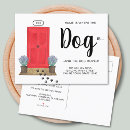 Search for dog paw print invitations New address